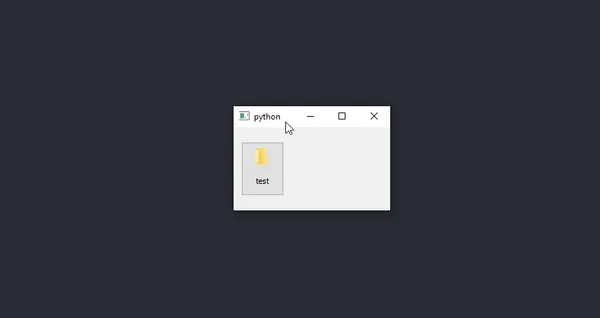 img of PySide: QPushbutton Text below Icon